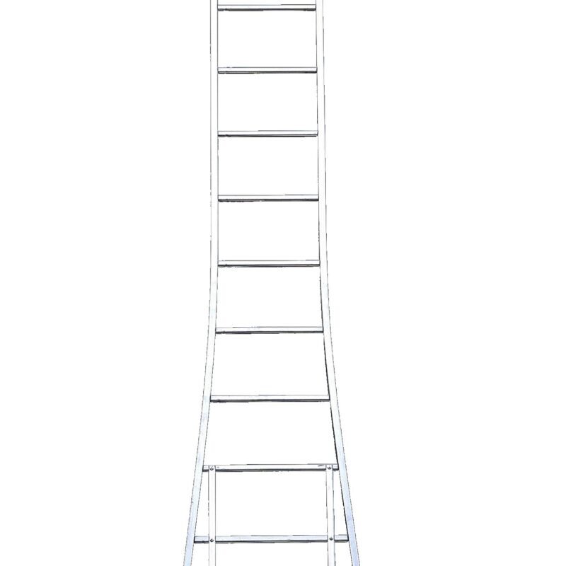 Petry - Enkele ladder (uitgebogen)