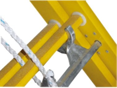 LM- Optrekladder 2-delig (kunststof)