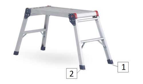 Onderdelen Altrex Altavista 700