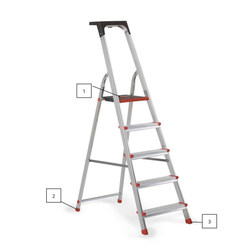 Onderdelen Altrex Lima 6 treeds