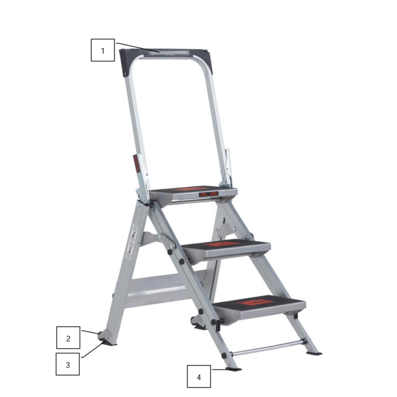Onderdelen Brenta Wing 2/3/4 treeds