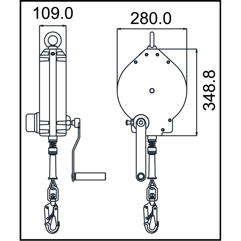 Reddingslier Kunststofkabel 18.0m – FA2040120R - Afbeelding 3