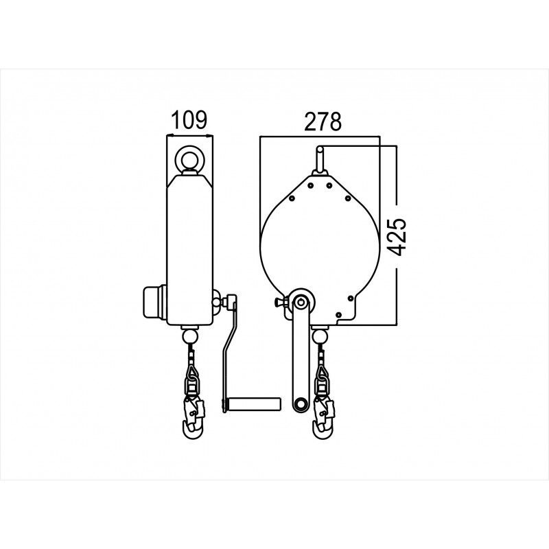 Reddingslier RVSkabel 30.0m – FA2040130S - Afbeelding 5