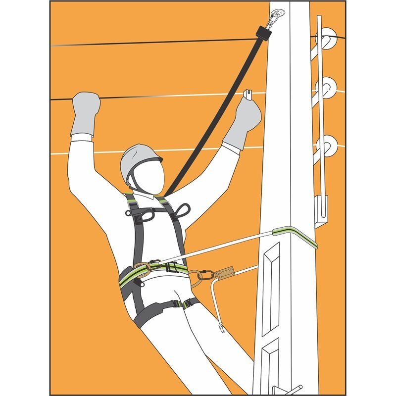Valstopblok Staalkabel 7.0m – FA2040207B - Afbeelding 6