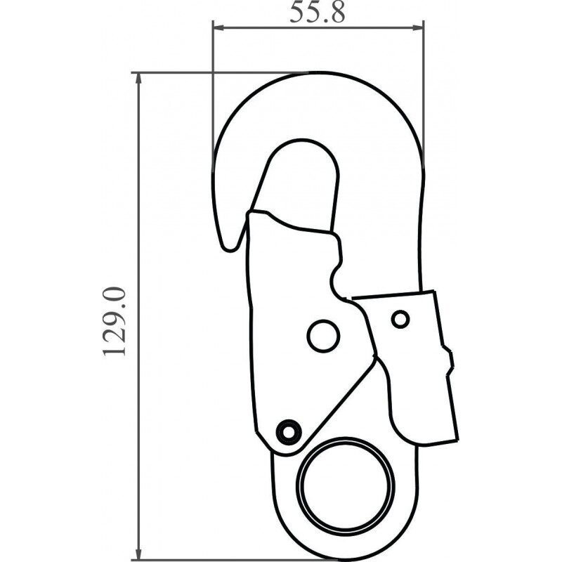 Veiligheidshaak Staal - FA5020217 - Afbeelding 2