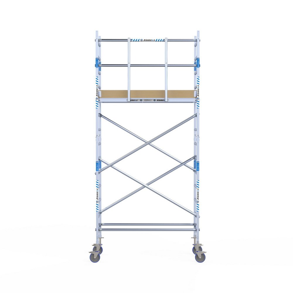 Alumexx - Rolsteiger Light 75x190 5,2m werkhoogte tegen de gevel - Afbeelding 2