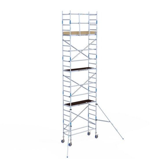 Alumexx - Rolsteiger Light 75x190 8,2m werkhoogte tegen de gevel
