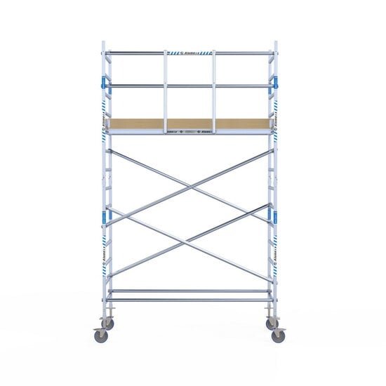 Alumexx - Rolsteiger Light 90x250 5,2m werkhoogte tegen de gevel