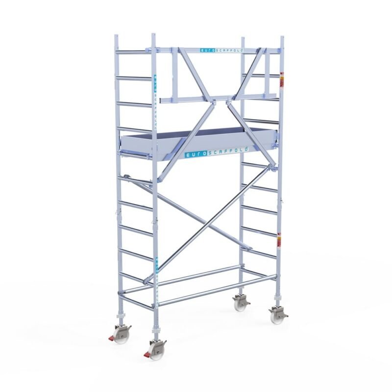 Euroscaffold - Rolsteiger Pro 75x190 4,2m werkhoogte tegen de gevel