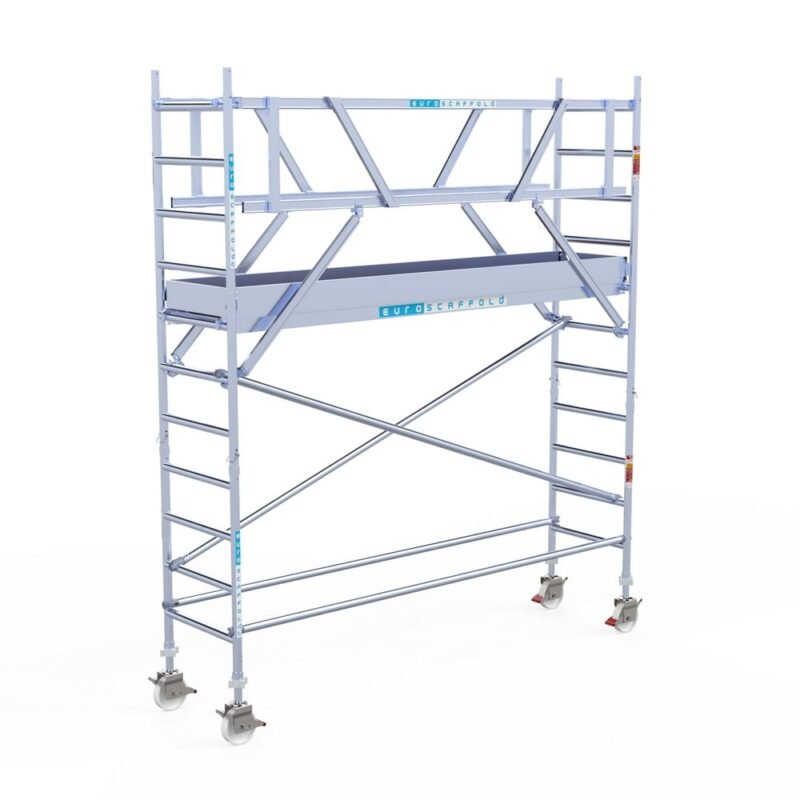 Euroscaffold - Rolsteiger Pro 75x305 4,2m werkhoogte vrijstaand