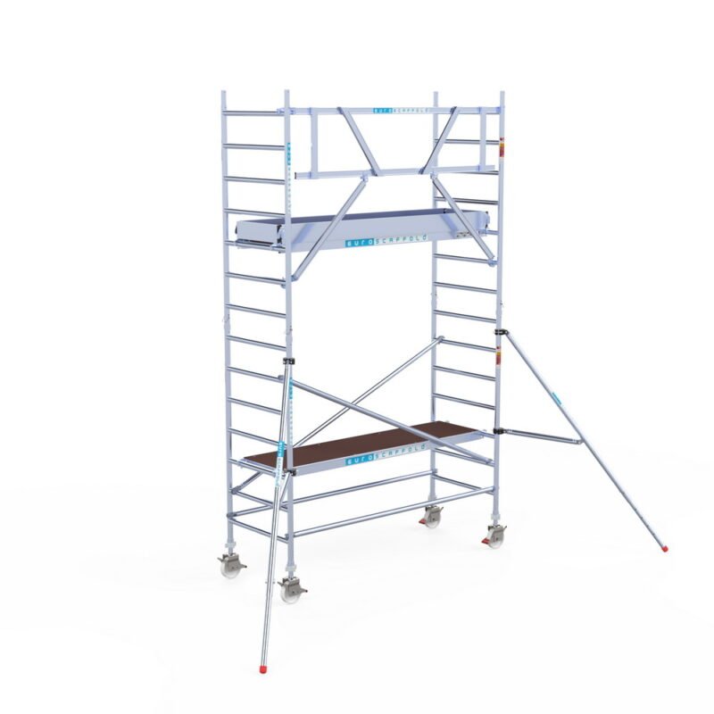 Euroscaffold - Rolsteiger Pro 90x250 5,2m werkhoogte tegen de gevel