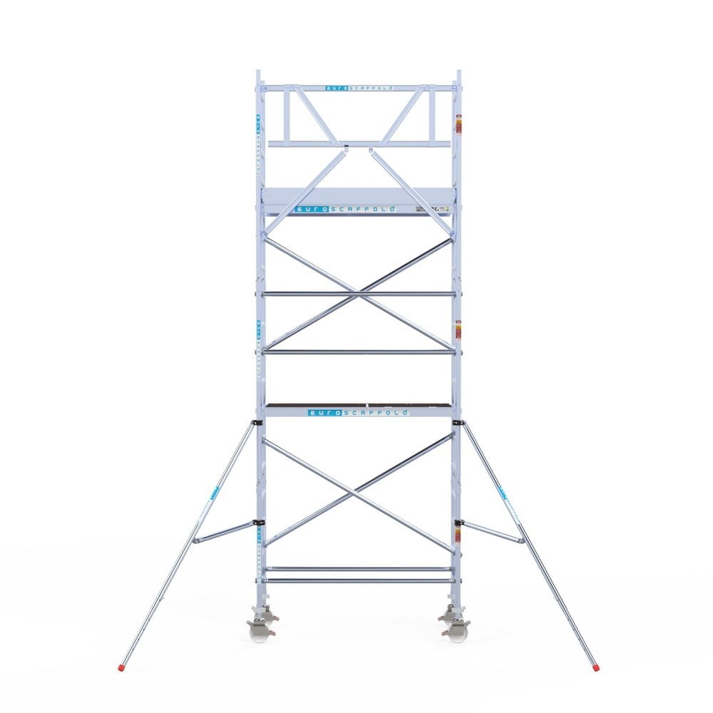 Euroscaffold - Rolsteiger Pro 75x190 6,2m werkhoogte tegen de gevel - Afbeelding 2